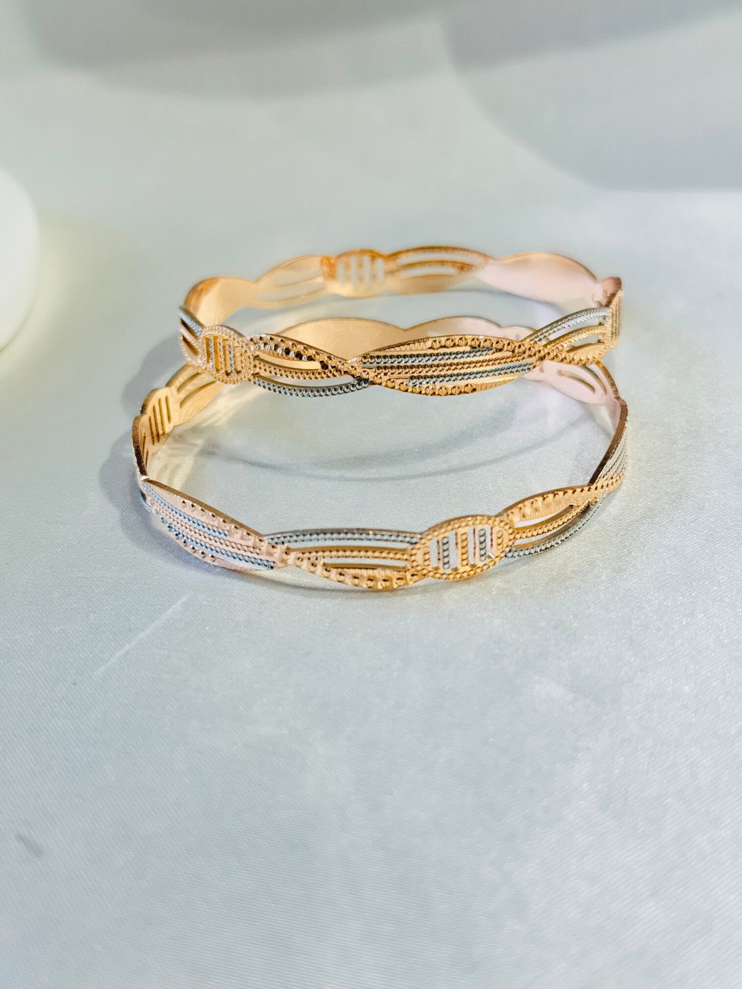 ROSE GOLD PLATED BANGLES