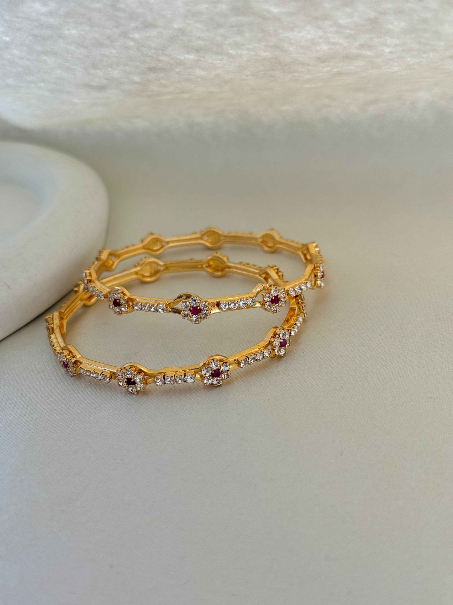 ANTIQUE MICRO GOLD PLATED BANGLES