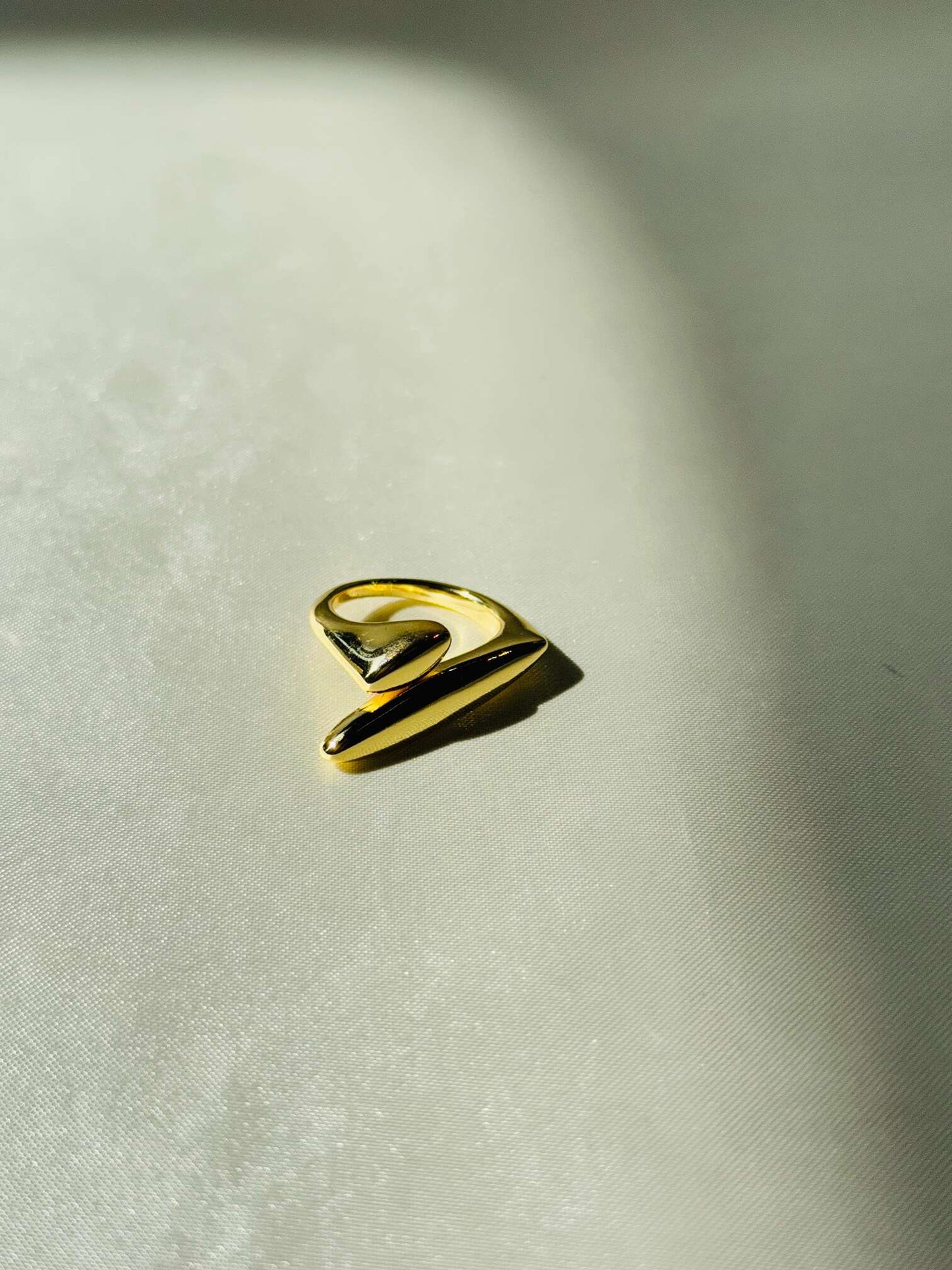 18K GOLD PLATED ADJUSTABLE RING