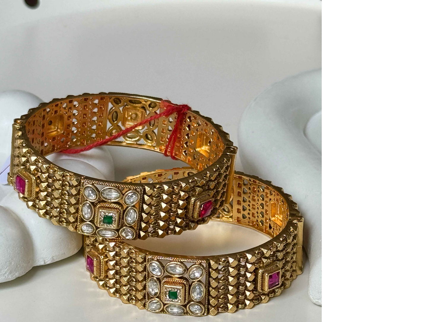 ANTIQUE KUNDAN KADAS
