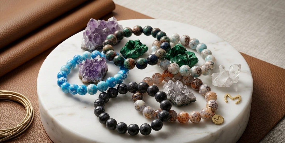 Natural Stone Bracelets: A Guide to Healing Crystals & Their Meanings