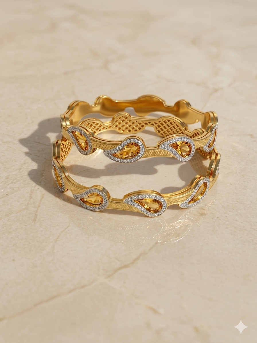 MICRO GOLD PLATED BANGLES