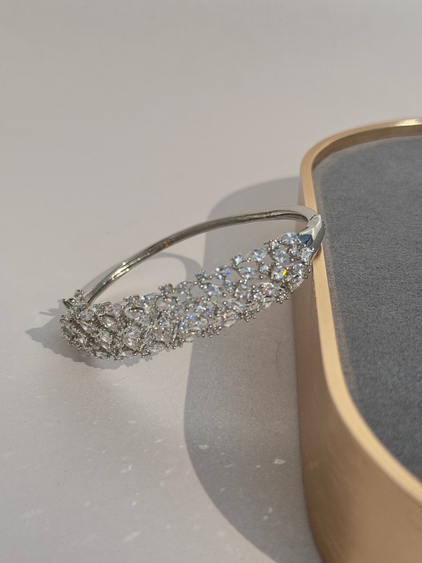 CZ STERLING SILVER BRACELET