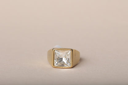 MEN'S 18k GOLD PLATED RING