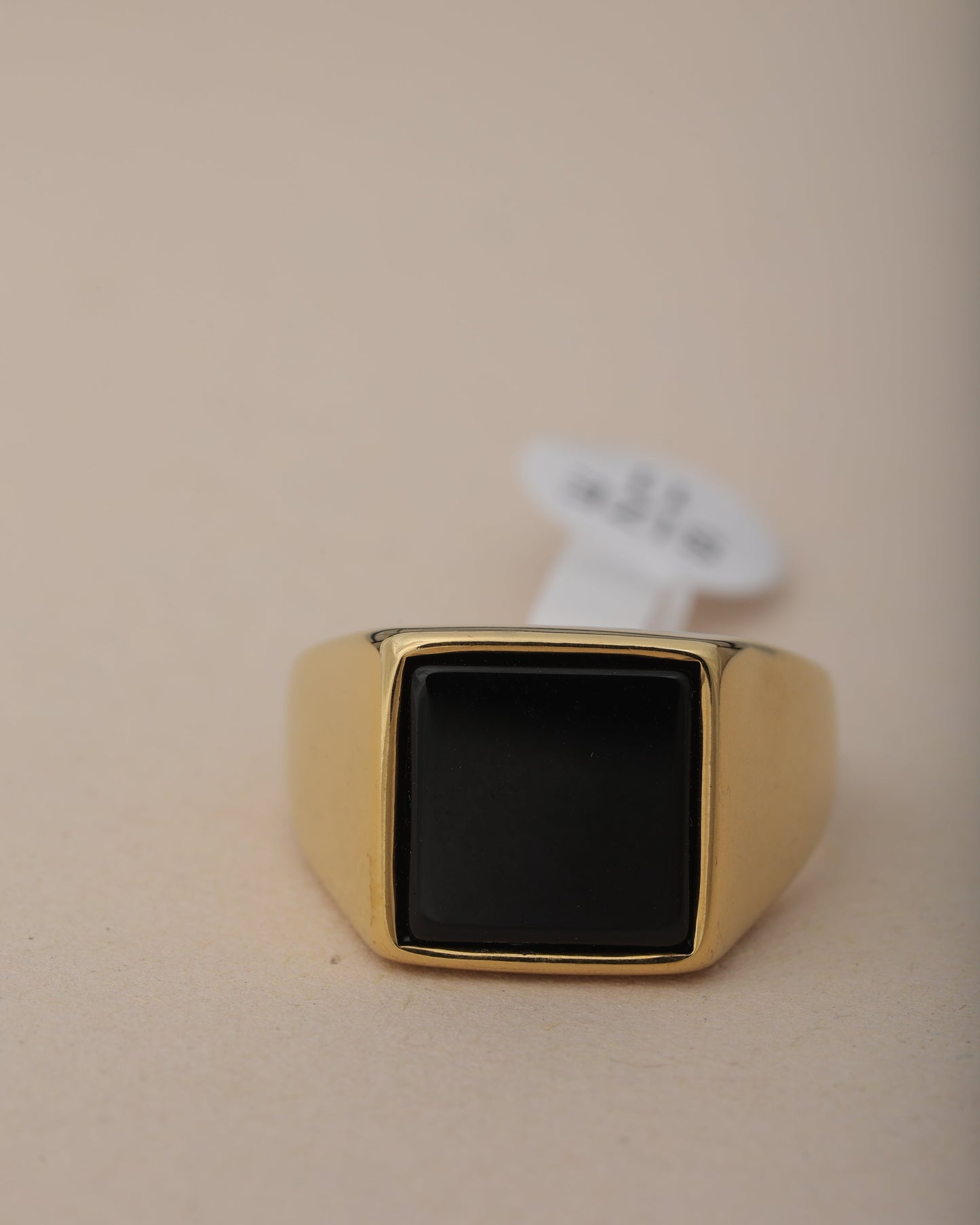 MEN’S GOLD PLATED RING