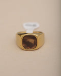 MEN’S 18k GOLD PLATING RING