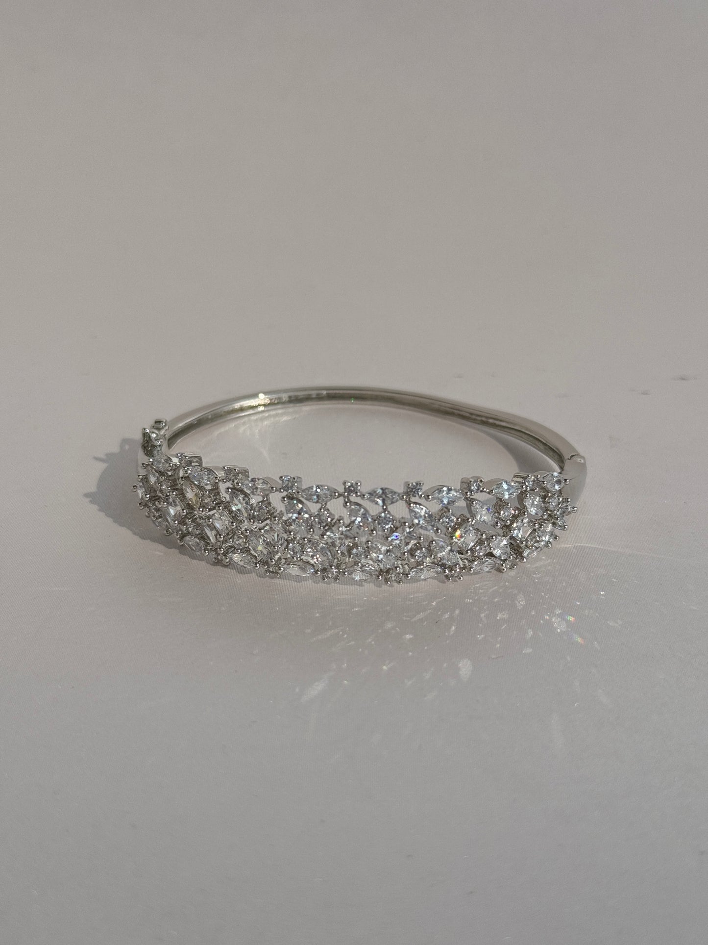 CZ STERLING SILVER BRACELET