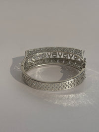 CZ STERLING SILVER BRACELET
