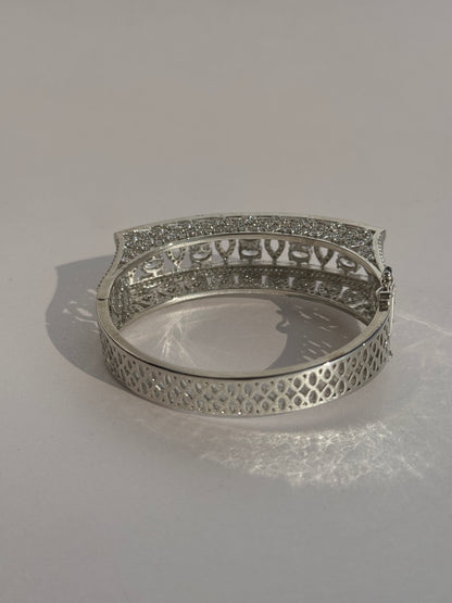CZ STERLING SILVER BRACELET