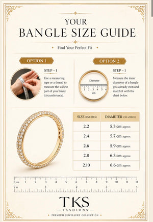 MICRO GOLD PLATED ANTI TARNISH BANGLES