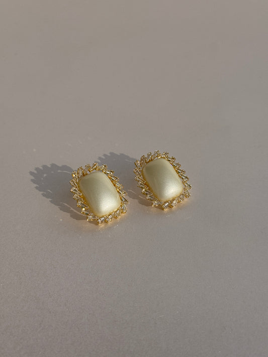 CZ GOLD PLATED STUDS