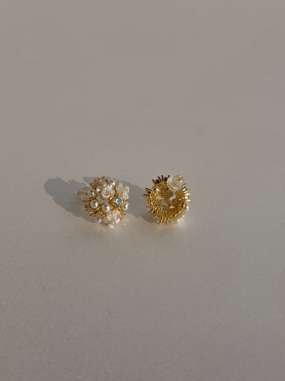 CZ GOLD PLATED STUDS