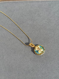 MOP CHAIN PENDANT SET