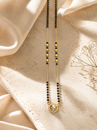 Anaya Micro Gold-Plated Mangalsutr