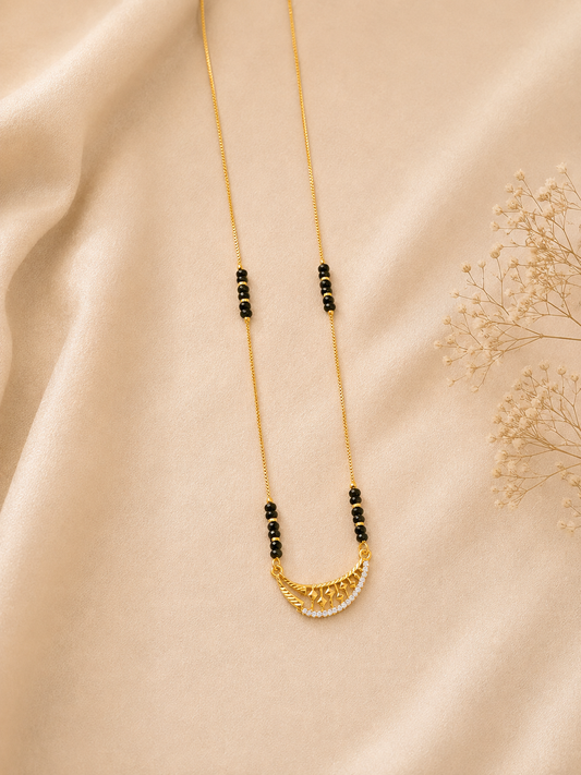 Aarna Micro Gold-Plated Mangalsutra