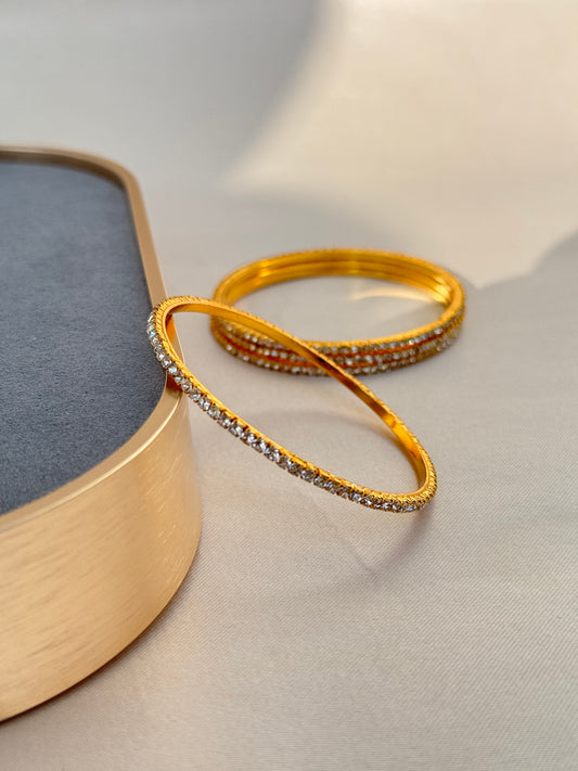 MICRO GOLD PLATED ANTI TARNISH BANGLES
