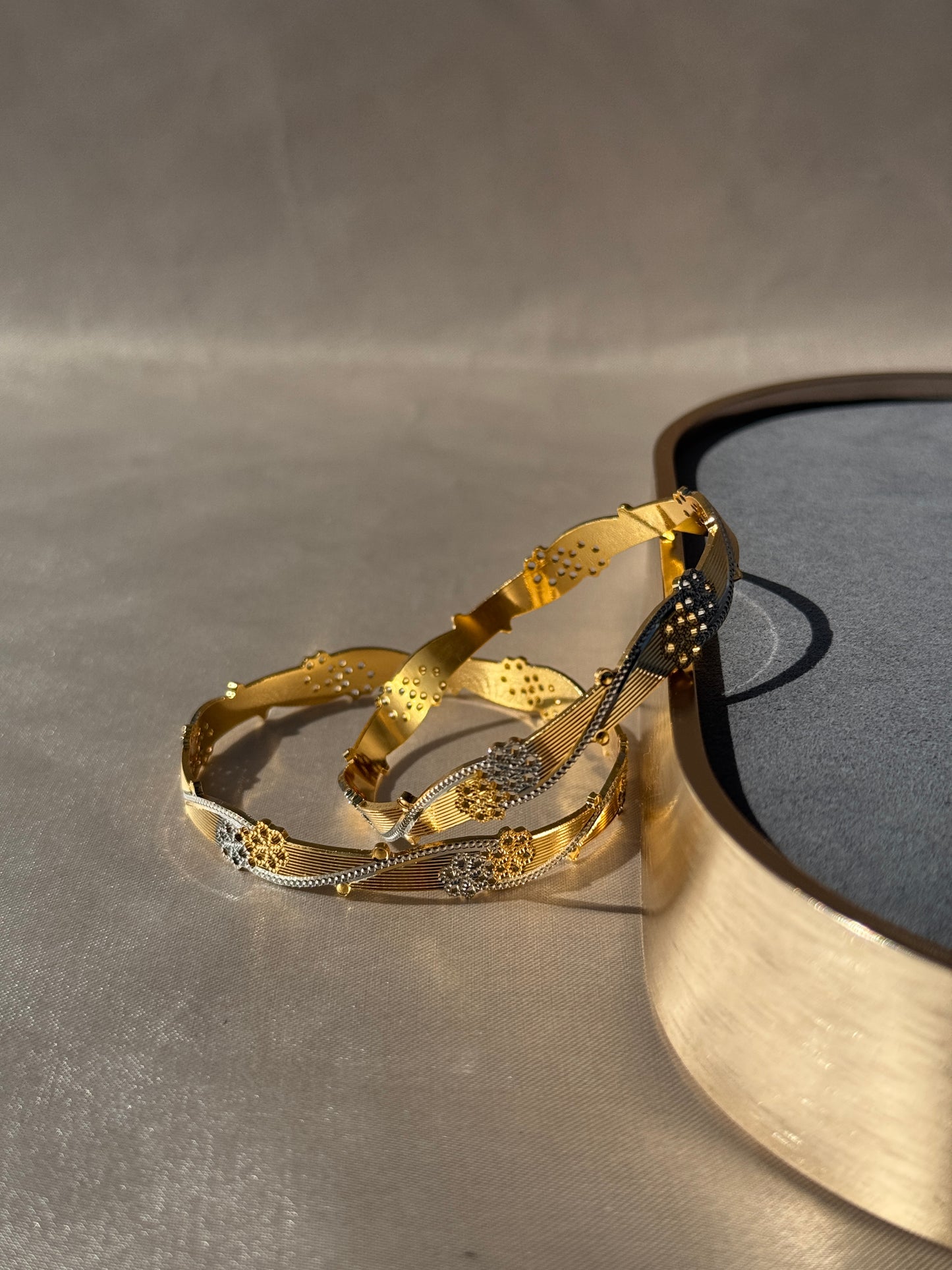 MICRO GOLD PLATED ANTI TARNISH BANGLES