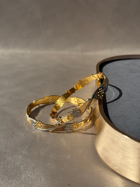 MICRO GOLD PLATED ANTI TARNISH BANGLES