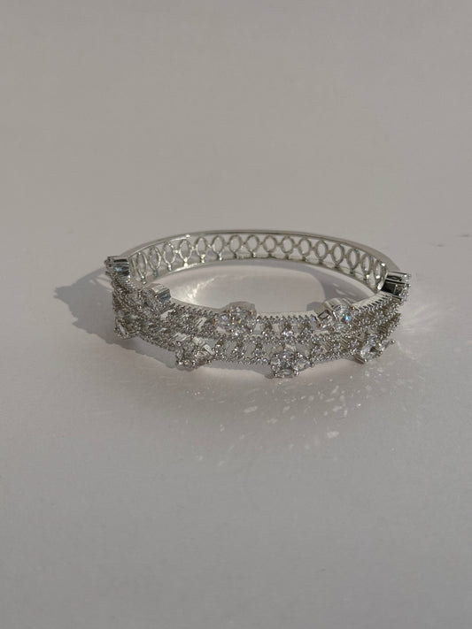 CZ STERLING SILVER BRACELET