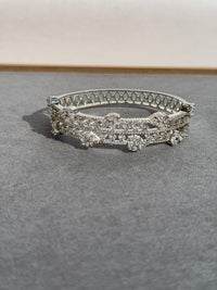 CZ STERLING SILVER BRACELET