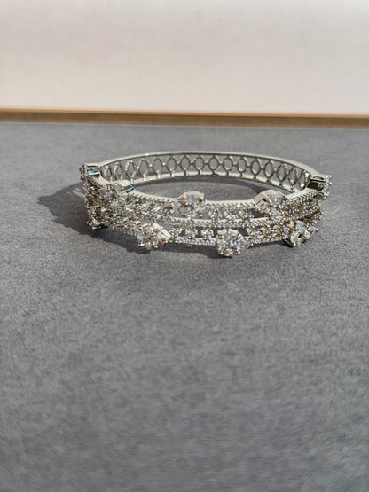 CZ STERLING SILVER BRACELET