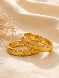 Rani Micro Gold Plated Bangles