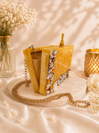 Royal Swan Pearl Clutch