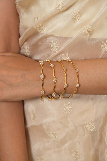 MICRO GOLD PLATED BANGLES