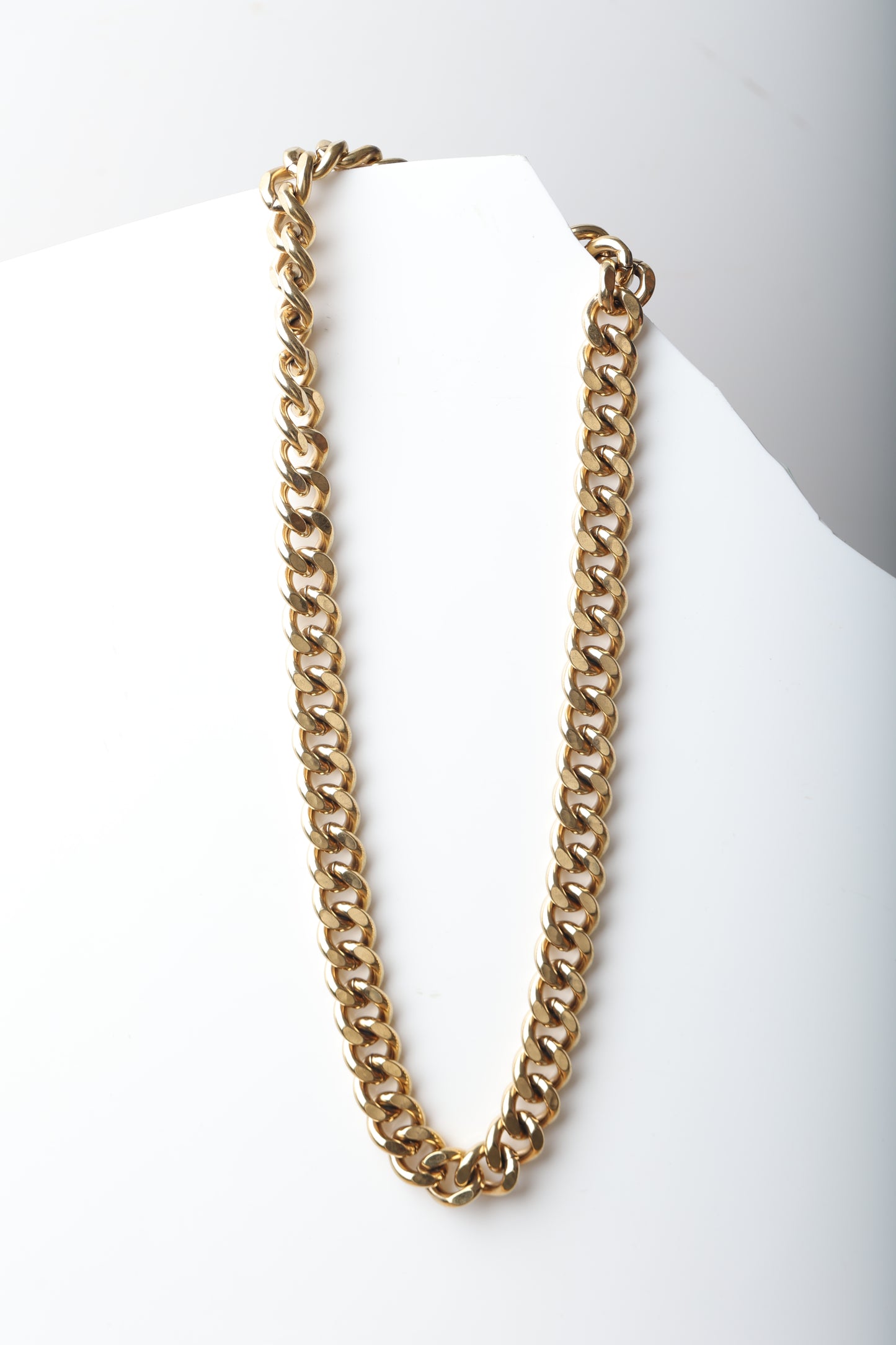 MEN’S 18k GOLD PLATED CHAIN-5MM
