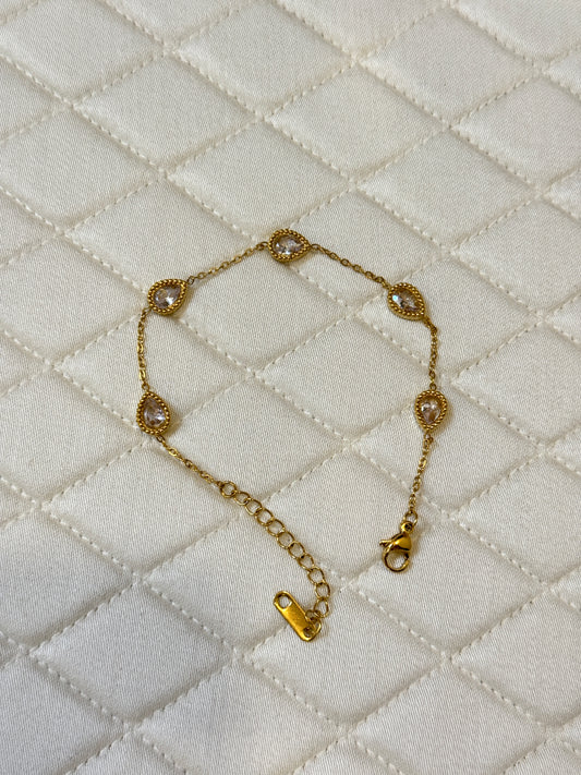 18K GOLD PLATED ANTI TARNISH BRACELET