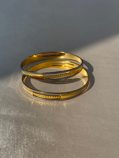 MICRO GOLD PLATED ANTI TARNISH BANGLES
