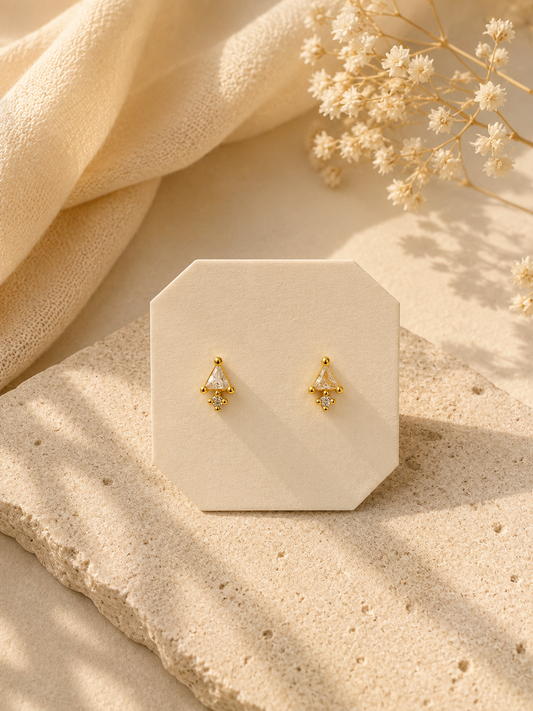 MICRO GOLD PLATED STUDS