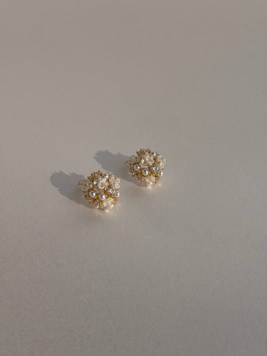 CZ GOLD PLATED STUDS