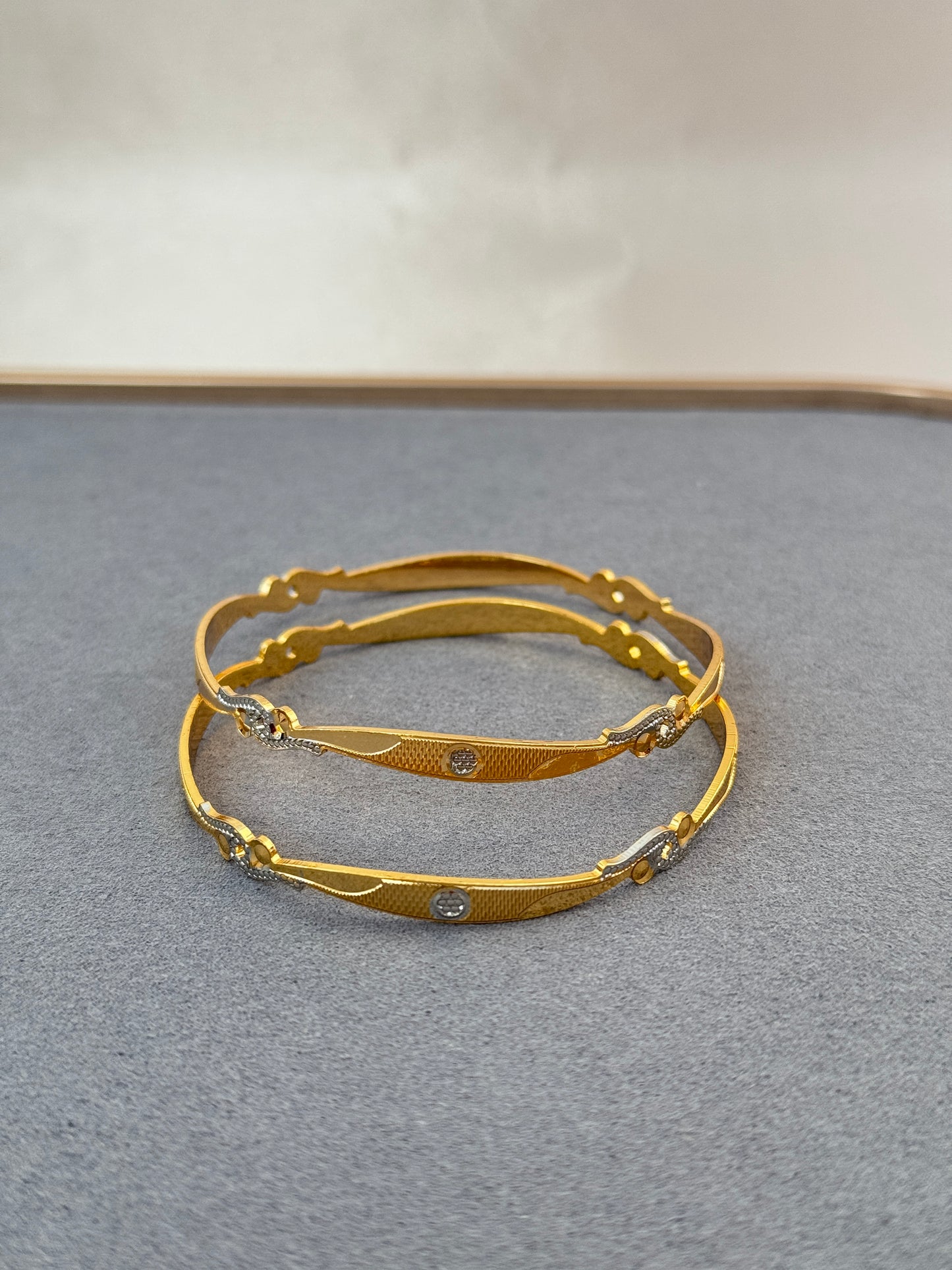 MICRO GOLD PLATED ANTI TARNISH BANGLES