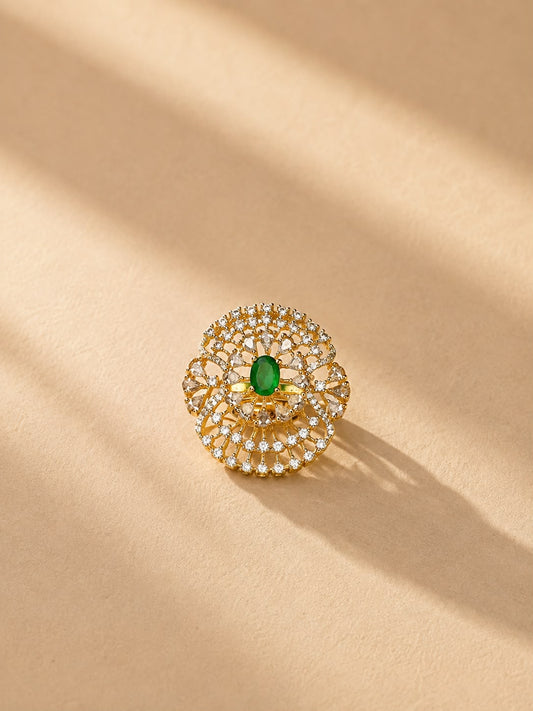 Emerald Jaal Royale Ring