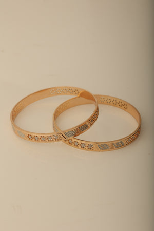 ROSE GOLD PLATED BANGLES