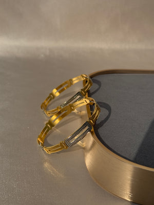 MICRO GOLD PLATED ANTI TARNISH BANGLES