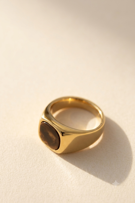 MEN’S 18k GOLD PLATING RING