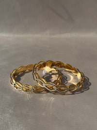 ANTIQUE MICRO GOLD PLATED BANGLES