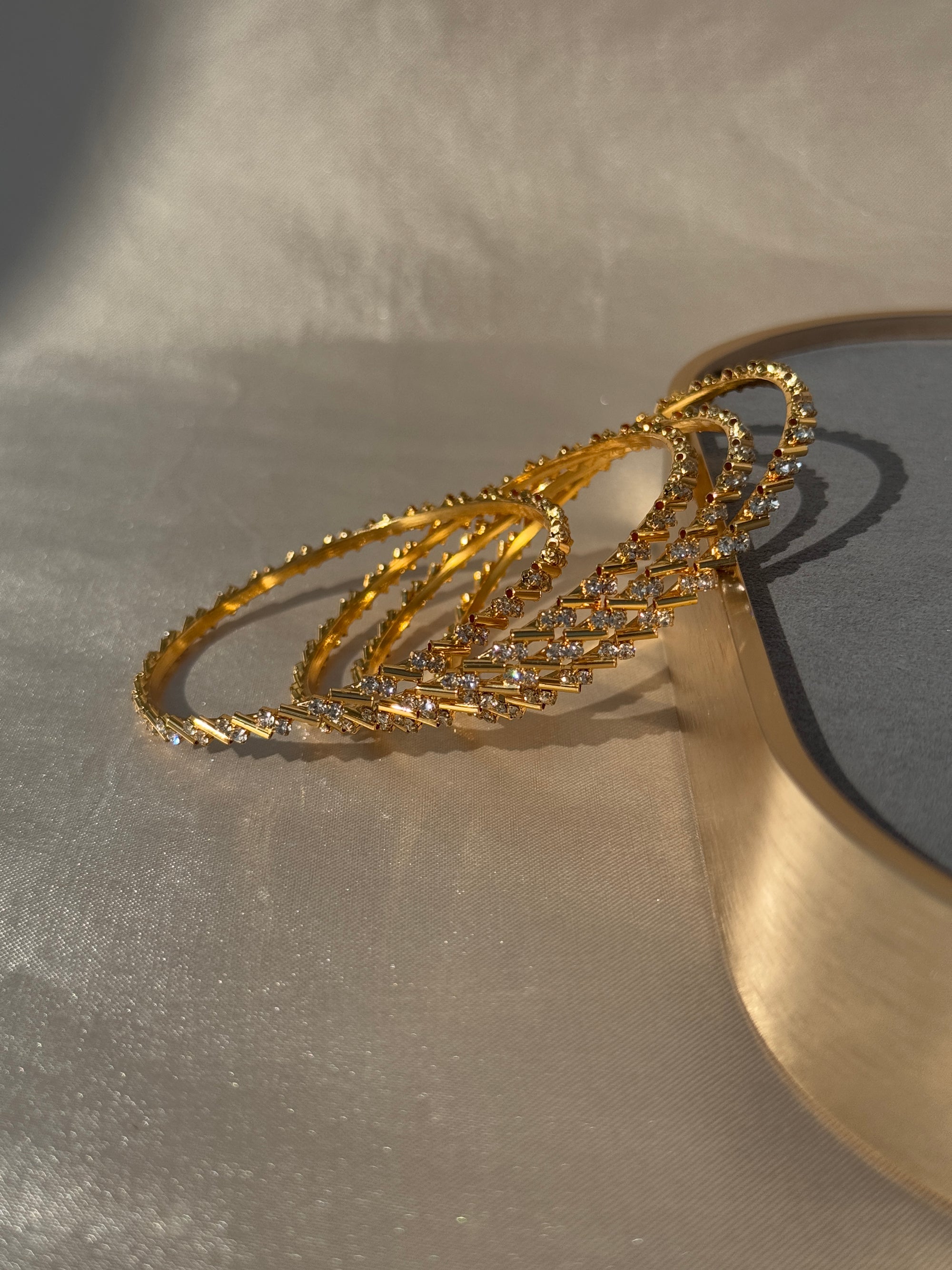 MICRO GOLD PLATED ANTI TARNISH BANGLES