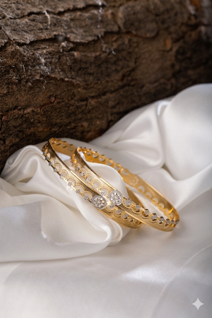 MICRO GOLD PLATED BANGLES