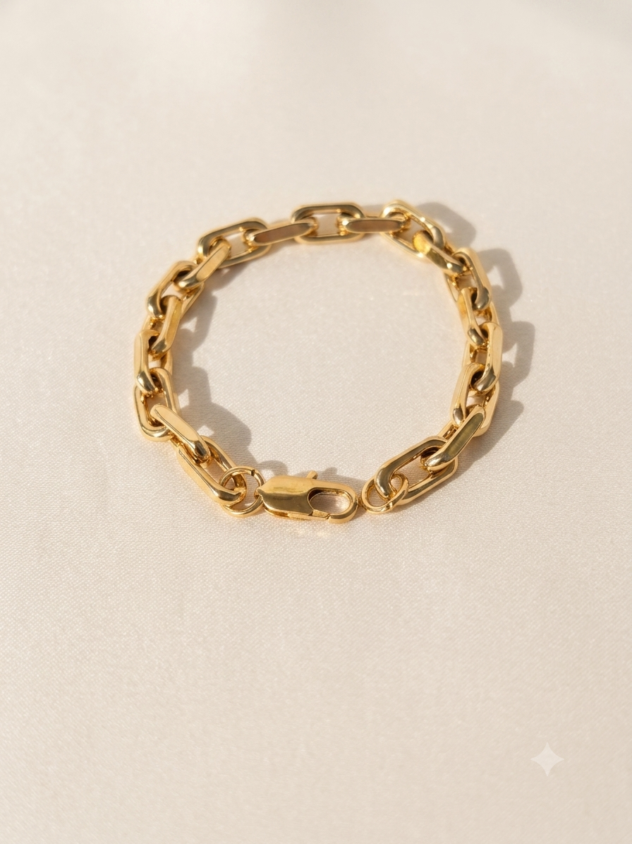 BOLD 18k GOLD PLATED BRACELET