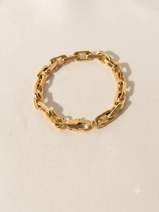 BOLD 18k GOLD PLATED BRACELET