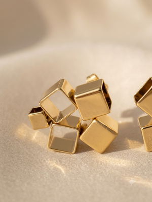 18k GOLD PLATED ANTI TARNISH  EARRINGS