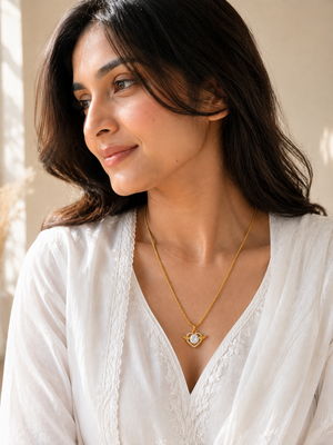 MICRO GOLD PLATED CHAIN PENDANT