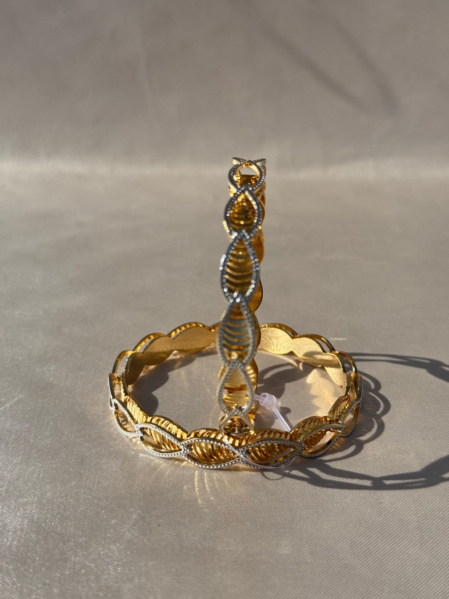 ANTIQUE MICRO GOLD PLATED BANGLES