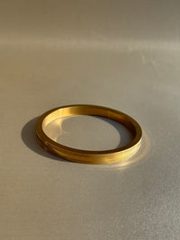 MENS 22K GOLD PLATED ANTI TARNISH KADA - 8 MM