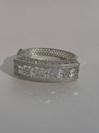 CZ STERLING SILVER BRACELET