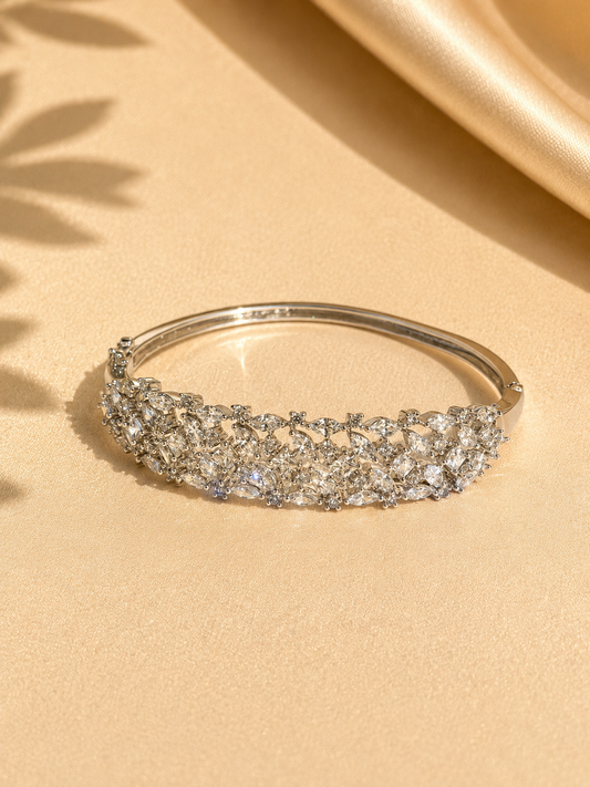 CZ STERLING SILVER BRACELET