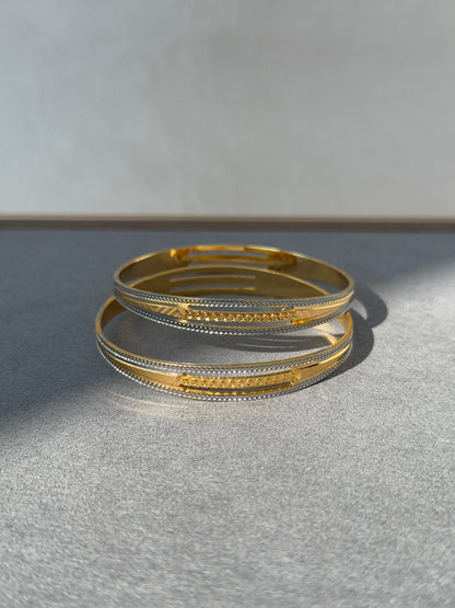 MICRO GOLD PLATED ANTI TARNISH BANGLES